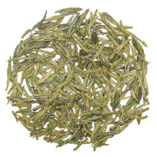 Product Cover Oriarm 250g / 8.82oz Long Jing Dragon Well Tea Leaves - Chinese Longjing Green Tea Loose Leaf - Dragonwell Tea Yuqian 1st Grade - Brew Hot or Iced Tea