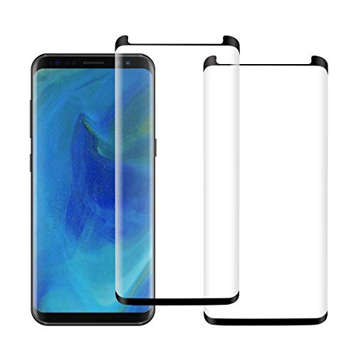 Product Cover Galaxy S8 Screen Protector,3D Curved Full Coverage [High Definition] [Easy to Install] [Anti-Bubble] [Anti-Scratch] for Samsung Galaxy S8 Screen Protector