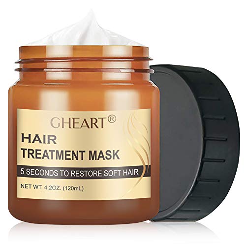 Product Cover Hair Treatment Mask 120ml, 2019 PURC Magical Hair Mask, Deep Conditioner for Dry or Damaged Hair, 5 Seconds Repairs Damage Hair Root and Keratin