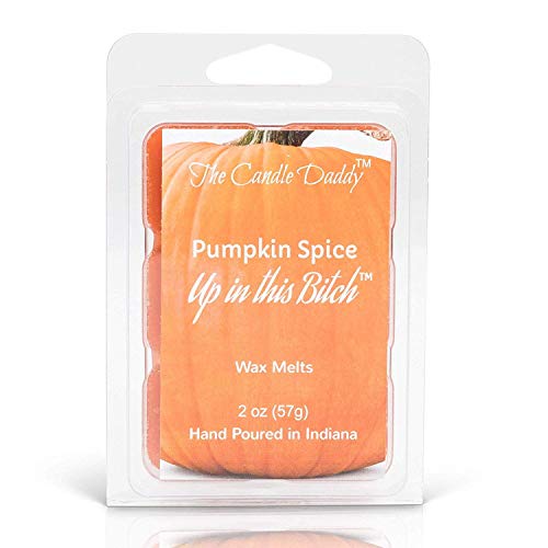 Product Cover The Candle Daddy Pumpkin Spice Up in This Bitch- Maximum Scent Wax Cubes/Melts- 1 Packs -2 Ounces Total- 6 Cubes
