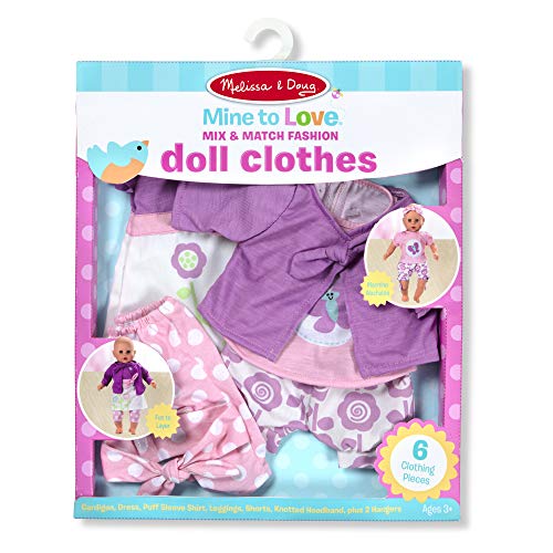 Product Cover Melissa & Doug Mine to Love Mix & Match Fashion Doll Clothes for 12