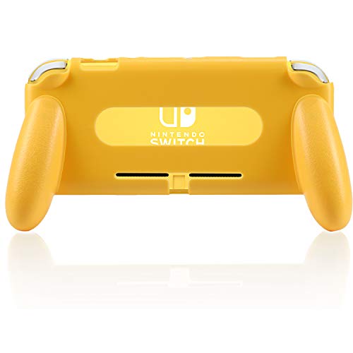 Product Cover Grip for Nintendo Switch Lite, Comfortable and Ergonomic Switch Lite Grip - Accessories for Nintendo Switch Lite (Yellow)