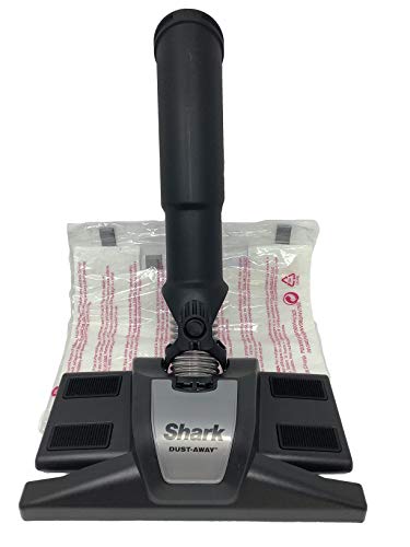 Product Cover Genuine Shark Dust-Away Hard Floor Head Attachment with Microfiber Pad for NV750 NV650 NV650W NV651 NV651Q NV652 NV652C NV751 NV752 NV752BRN NV753 NV753C NV760 NV765 Rotator Powered Lift-Away Vacuum