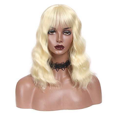 Product Cover Blonde Wig with Bangs 14
