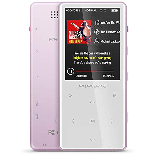 Product Cover MP3 Player, 16GB Player with Bluetooth 4.2, Music Player with FM Radio, One Click Recording, 2.4