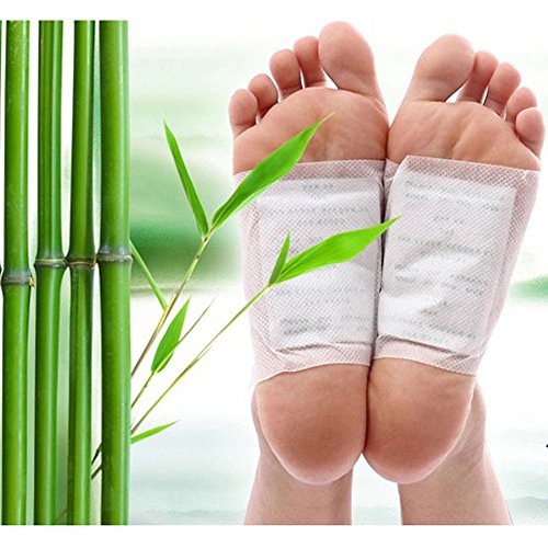Product Cover OVIOL Pain Relief 10 Adhesive Pads Cleansing Detox Foot Patches Kit Natural Unwanted Toxins Remover Fatigue Release Body Massager