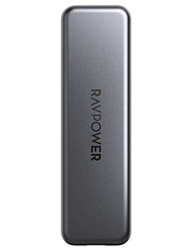 Product Cover RAVPower Mini External SSD Hard Drive 512GB Portable SSD USB-C Solid State Flash Drive, Up to 540MB/s, NAND Flash & USB 3.1 Gen 2 Interface, ATA Lock