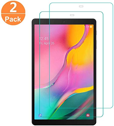 Product Cover M.G.R.J® Tempered Glass Screen Protector for Samsung Galaxy Tab A 10.1 (2019) (SM-T510 / SM-T515) (Pack of 2)