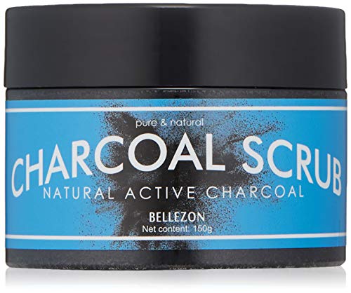 Product Cover Body Scrubs for Women Premium Organic Nimiah Exfoliating Body Scrub with Activated Bamboo Charcoal Natural Salt Exfoliator Scrubs for Body Foot Hand Skin Care