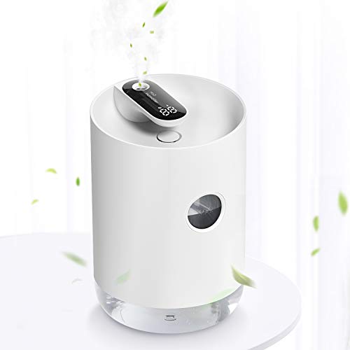 Product Cover SmartDevil Cool Mist Humidifier,1000mL Portable Rechargeable Humidifier with 3000mAh Battery Operated, Night-Light Features, Auto Shut-Off for Bedroom, Babies Room, Office, Home (White)