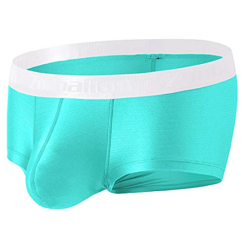 Product Cover Sexy Mens Bulge Enhancing Underwear Ice Slik Big Bulge Pouch Boxe Briefs Pack