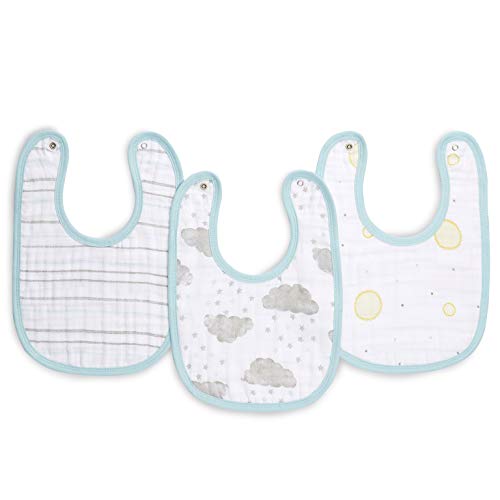 Product Cover Aden by aden + anais Classic Snap Bibs, 3-Pack, Partly Sunny