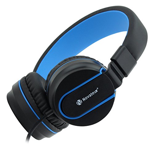 Product Cover Novateur R11 Headphones with Mic and Extra Bass (Lagoon Blue)