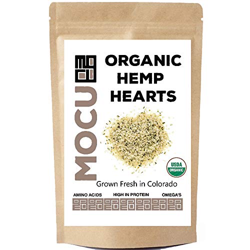 Product Cover USA Grown Organic Hemp Hearts (Hulled Hemp Seeds) | 3 LB Bag | Cold Stored to Preserve Nutrition | Raw, Non GMO, Vegan, Gluten Free |