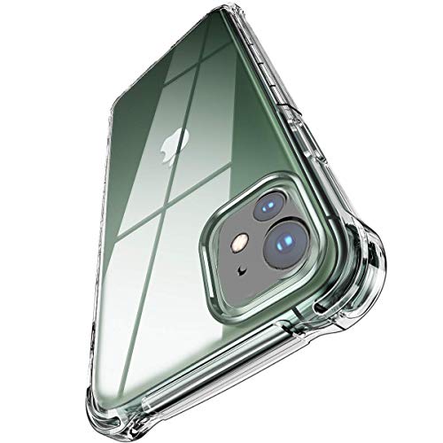 Product Cover Amozo iPhone 11 Cases and Covers | Clear Series Transparent Soft Silicon TPU | Air Cushion Shock Proof Cover with Camera Protection for iPhone 11 (6.1