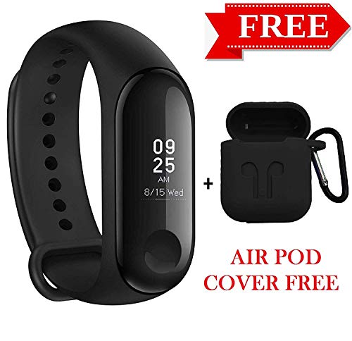 Product Cover PACC MAN M3 Smart Band Fitness Tracker Watch Heart Rate with Activity Tracker Waterproof Body Functions Like Steps Counter, Calorie Counter, Blood Pressure, Heart Rate Monitor LED Touchscreen
