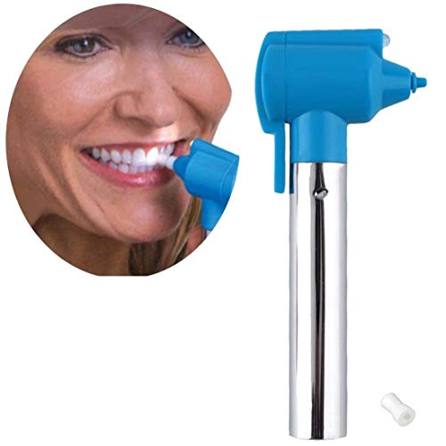 Product Cover SHOPPOWORLD Tooth Polisher Teeth Cleaner Whitener with LED Light and Rubber Cups Stain Remover for Good Smile