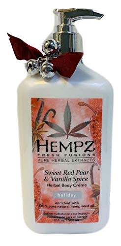 Product Cover Hempz Sweet Red Pear & Vanilla Spice Holiday Body Creme - 17 oz