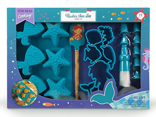 Product Cover Handstand Kids 19-Piece Mermaid Baking Set with Recipes for Kids