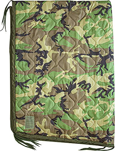 Product Cover USGI Industries Military Camo All Weather Woobie Poncho Liner Blanket (Woodland)