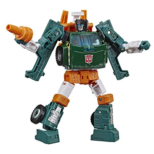 Product Cover Transformers Toys Generations War for Cybertron: Earthrise Deluxe Wfc-E5 Hoist Action Figure - Kids Ages 8 & Up, 5