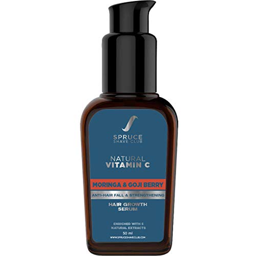 Product Cover Spruce Shave Club Hair Growth Serum with Vitamin C For Hair Growth & Hair Fall Control | Oil Free Formula