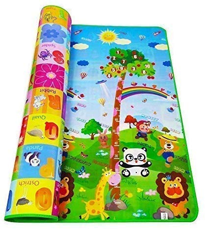 Product Cover ZOSOE Double Sided Water Proof Baby Mat Carpet Baby Crawl Play Mat Kids Infant Crawling Play Mat Carpet Baby Gym Water Resistant Baby Play & Crawl Mat(Large Size - 5 Feet X 6 Feet)