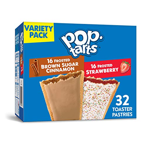 Product Cover Pop-Tarts, Breakfast Toaster Pastries, Variety Pack, Proudly Baked In the USA, 54.1oz Box (1 Pack 32Count)