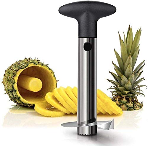 Product Cover Jini Collection® Stainless Steel Pineapple Cutter/Peeler Fruit/Slicer