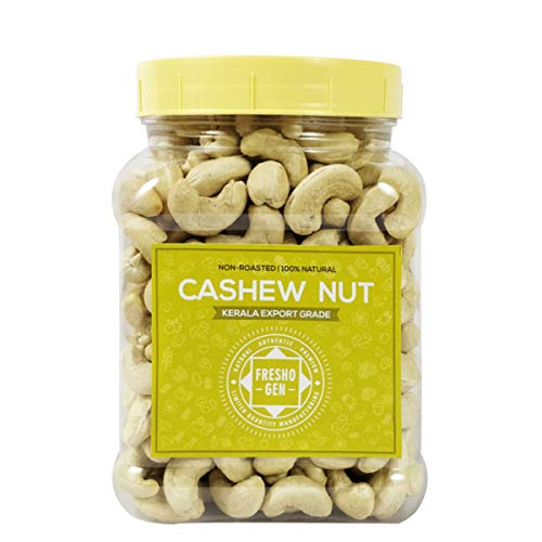 Product Cover FreshoGen Cashew Nut Kerala Origin Premium Whole Kaju Plain & Raw Cashew Nut (500 Grams)