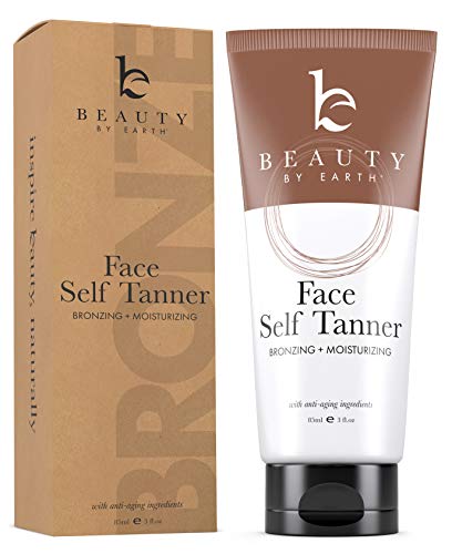 Product Cover Self Tanner for Face with Organic & Natural Ingredients, Tanning Lotion, Sunless Tanning Lotion for Darker Bronzer Skin, Self Tanning Lotion - Self Tanners Best Sellers, Fake Tan (1 Pack)