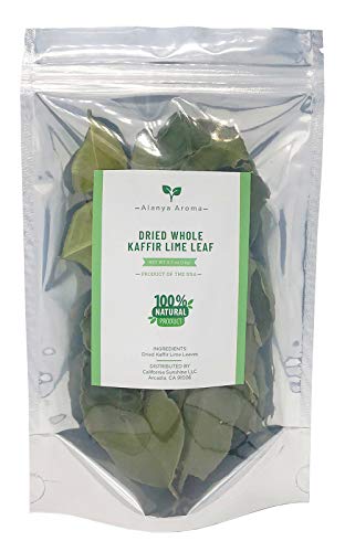 Product Cover Alanya Aroma Dried Kaffir Lime Leaves, 0.5 Oz, Grown in California