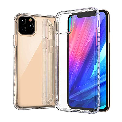 Product Cover Ultra Hybrid Designed Reliable Grip Prevent Slipping Compatible with iPhone 11 Case, Shockproof Clear Case Soft TPU Bumper Cover Case for iPhone 11 6.1 inch.