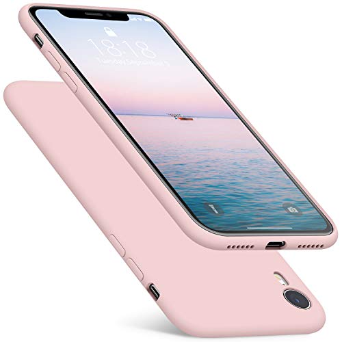 Product Cover DTTO iPhone XR Case, [Romance Series] Silicone Case with Hybrid Protection for Apple iPhone XR 6.1 Inch - Pink Sand