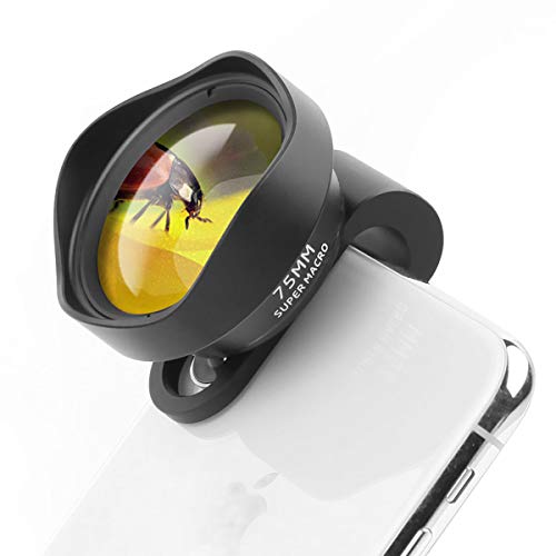 Product Cover ULANZI 10X Macro Phone Camera Lens,75mm Super Macro Clip on Mobile Phone Lens for iPhone 11 Pro Max X XS Max 8 Plus Pixel Samsung Galaxy OnePlus