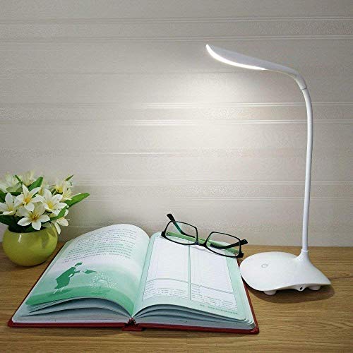 Product Cover RYLAN Rechargeable LED Touch On/Off Switch Desk Lamp Children Eye Protection Student Study Reading Dimmer Rechargeable Led Table Lamps USB Charging Touch Dimmer(Desk Lights for Study)