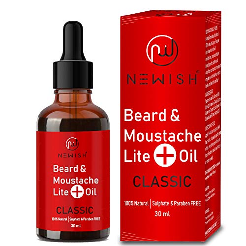 Product Cover Newish Lite Mooch & Beard Oil Men for Soft, Nourishing and daily use Original