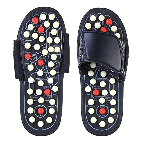 Product Cover DAZIBAO® Spring Acupressure and Magnetic Therapy Accu Paduka Slippers for Full Body Blood Circulation Natural Leg Foot Massager Slippers for Men and Women (Unisex) (Size 6, 7, 8, 9)