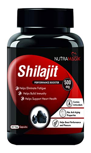 Product Cover Nutramagik Shilajit Extracts 100% Natural & Pure 500mg-60 Capsules