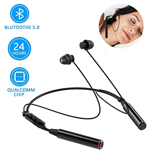 Product Cover EEIEER Sleep Earbuds, Bluetooth 5.0 Wireless Headphones with Double batterys, 380 mAh 24 Hours Music time Sleeping Earphones for Side Sleeper, Sports, Gym, Running, Insomnia etc