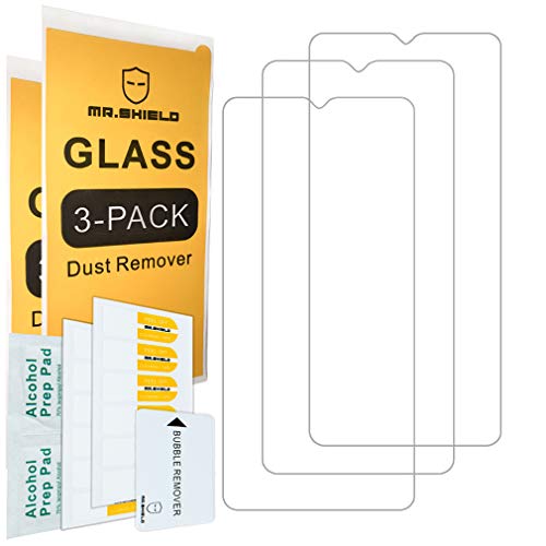 Product Cover [3-Pack]- Mr.Shield for OnePlus 7T [Tempered Glass] Screen Protector [Japan Glass with 9H Hardness] with Lifetime Replacement
