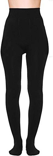 Product Cover Glus Women's Pantyhose Winter Stockings (Black Fleece, X-Large)