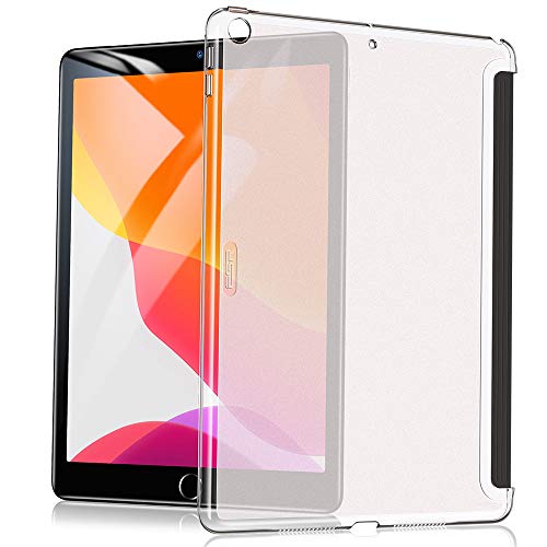 Product Cover ESR for iPad 7th Generation Case,Yippee Hard Shell for iPad 10.2'' 2019, Translucent PC Back Cover Case [Fits with Smart Keyboard & Smart Cover] Slim-Fit Back Shell Case