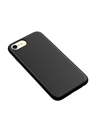 Product Cover LXFOX Phone case for iPhone 7Plus / 8Plus，Biodegradable Case (Compostable Recycled Plastic), Shockproof Eco-Friendly, Ultra-Slim Full Body Protection, Black