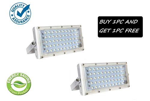 Product Cover FEMINGO 50 Watt 220-240V Waterproof Landscape IP65 Perfect Power LED Flood Light (White) (Buy 1PC GET 1 Free)