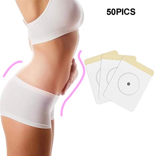 Product Cover Weight Loss Sticker, Fat Burning Sticker, Abdominal Fat Away Sticker, for Quick Slimming,Beer Belly, Buckets Waist, Waist Abdominal Fat (50PC)
