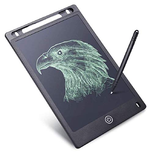 Product Cover Tern 8.5 Inch LCD Writing Board Slate for Kids Office School Drawing Record Notes Tablet Handwriting Pad Paperless Graphic Tablets Pen for Office and Kids - Set of 1 Multi Colour (Black)