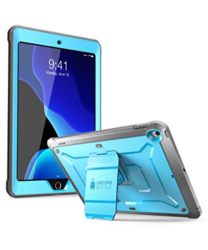 Product Cover SUPCASE Designed for iPad 10.2 2019 Case, [Unicorn Beetle Pro Series] with Built-in Screen Protector and Dual Layer Full Body Rugged Protective Case for iPad 10.2 Inch 2019, iPad 7th Generation (blue)