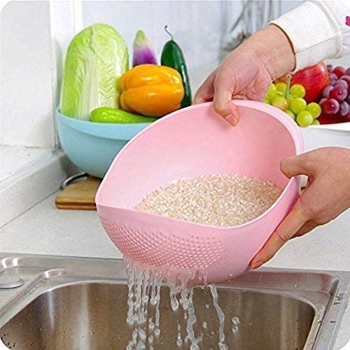 Product Cover Tomar Traders Rice, Fruits, Pulses, Vegetables, Noodles Bowl Strainer (Multicolour)
