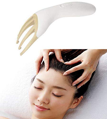 Product Cover SHOPPOSTREET Electric Head Massager Finger Gripper Claw Vibration Stress Release Head Massager Spa Therapy Healing Scalp Massage Claw